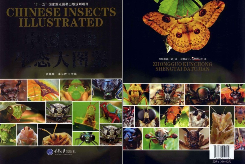 中国昆虫生态大图鉴》二千二百多种昆虫，中国大陆最全昆虫物种生态图鉴 