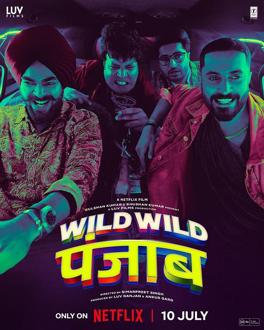 狂野分手团[简繁英字幕].Wild.Wild.Punjab.2024.1080p.NF.WEB-DL.x264.DDP5.1.Atmos-SONYHD 4.42GB