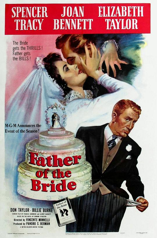 岳父大人[简繁英字幕].Father.of.the.Bride.1950.1080p.BluRay.x265.10bit.FLAC.2.0-SONYHD 8.22GB